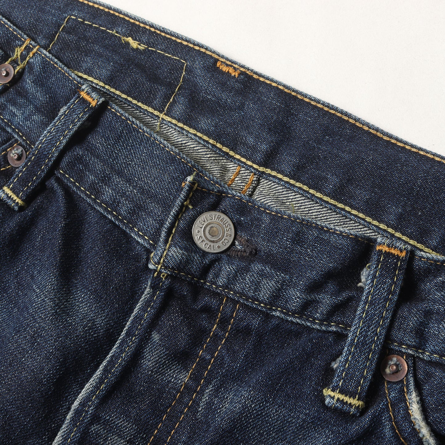 [希少 ビッグサイズ] 00s 1971年復刻 501 66前期 Big E ローライズ デニムパンツ / 日本製 71501
