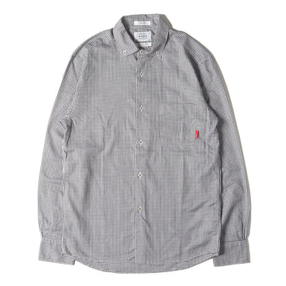 ギンガムチェック ボタンダウン ネルシャツ(GINGHAM L/S)