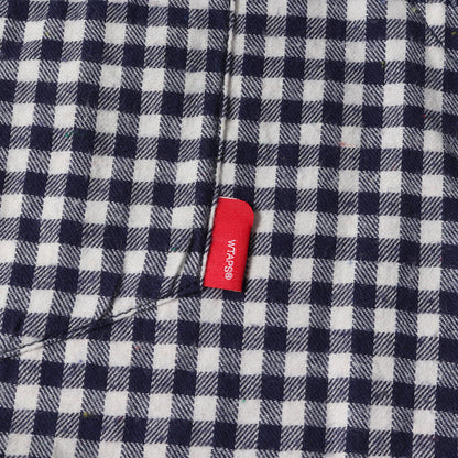 ×Albini ギンガムチェック ボタンダウンシャツ(PLAIN L/S 04)