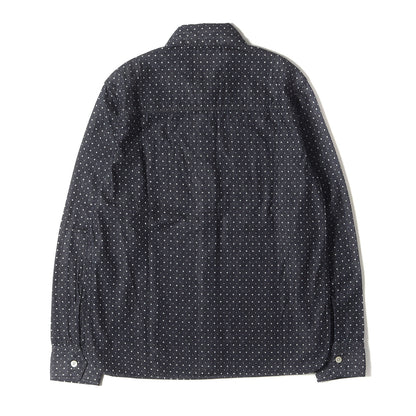 ドット柄 デニムシャツ(ERNEST L/S)