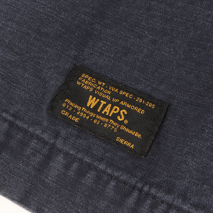 コットンバックサテン ミリタリーシャツ(BUDS L/S)