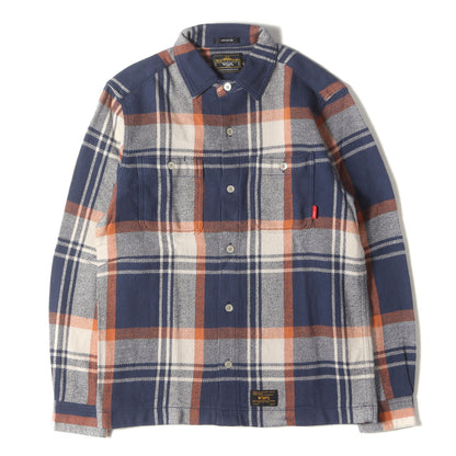 ヘビー チェック フランネルシャツ(UNION L/S)