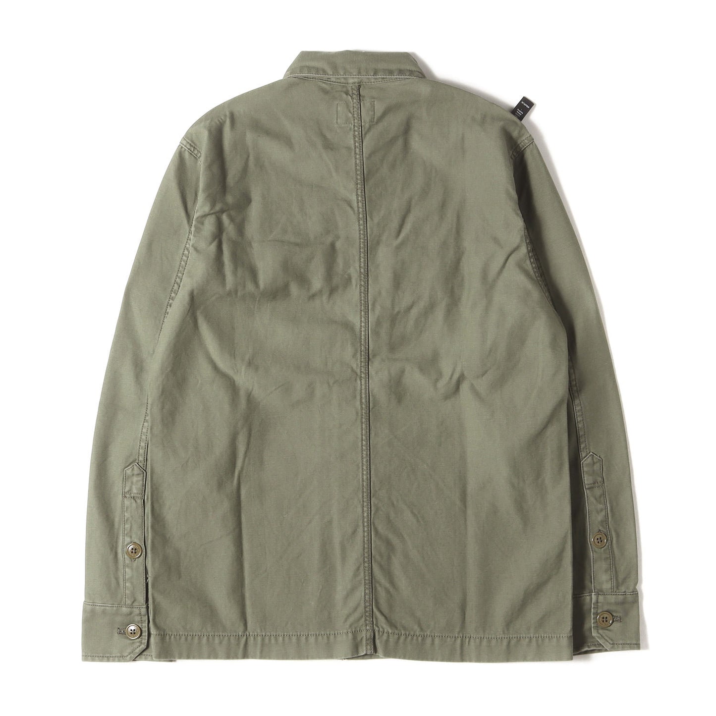 コットンバックサテン ミリタリーシャツ(BUDS L/S)