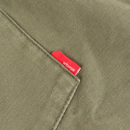 コットンバックサテン ミリタリーシャツ(BUDS L/S)