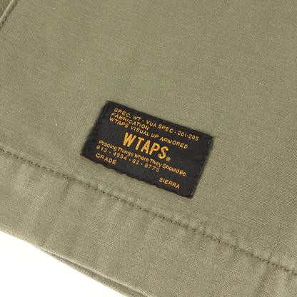 コットンバックサテン ミリタリーシャツ(BUDS L/S)