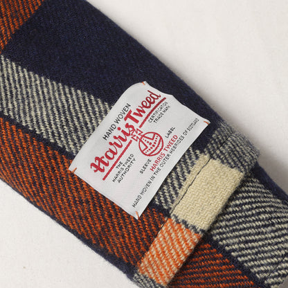 ×HARRIS TWEED キルティングライナー付き ツイード チェックジャケット(GREASE)