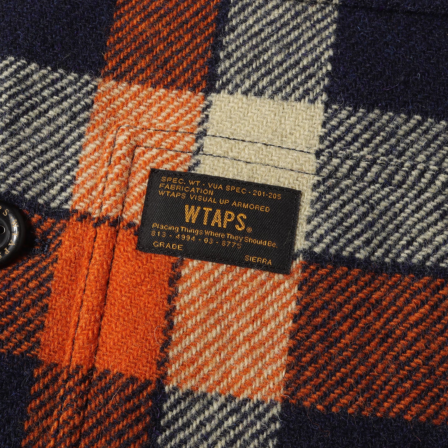 ×HARRIS TWEED キルティングライナー付き ツイード チェックジャケット(GREASE)