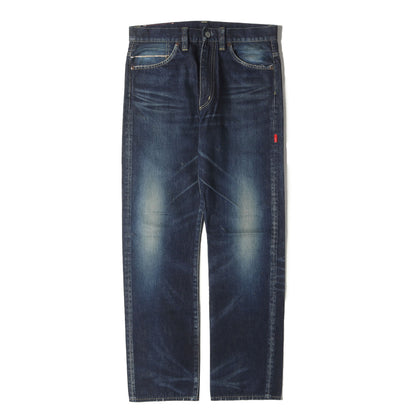 00s ヴィンテージ加工 スキニー デニムパンツ(BLUES SKINNY)