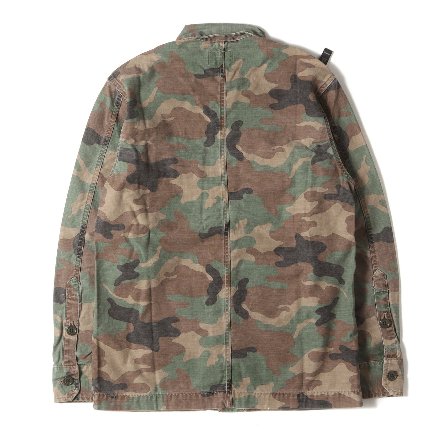 ウッドランドカモ ミリタリーシャツ(BUDS L/S 02)