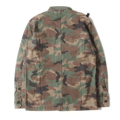 ウッドランドカモ ミリタリーシャツ(BUDS L/S 02)
