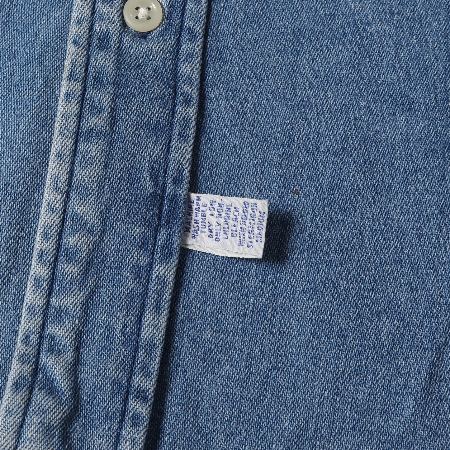 [雰囲気抜群] 90s 赤ポニー BD デニム ボタンシャツ