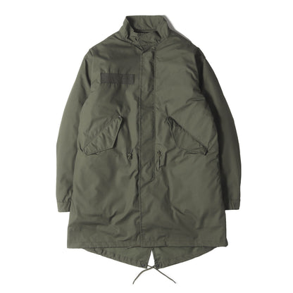 [中田商店オリジナル SESSLER] キルティングライナー付き フィッシュテール モッズコート (M-65 PARKA)
