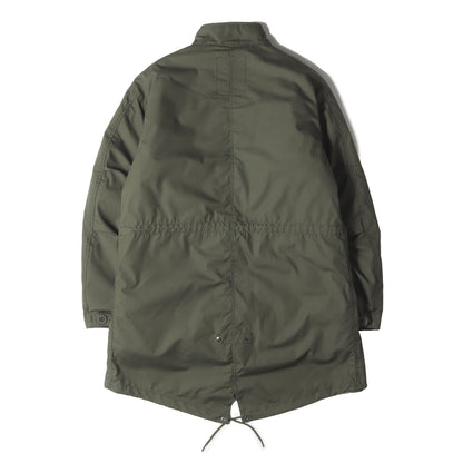 [中田商店オリジナル SESSLER] キルティングライナー付き フィッシュテール モッズコート (M-65 PARKA)