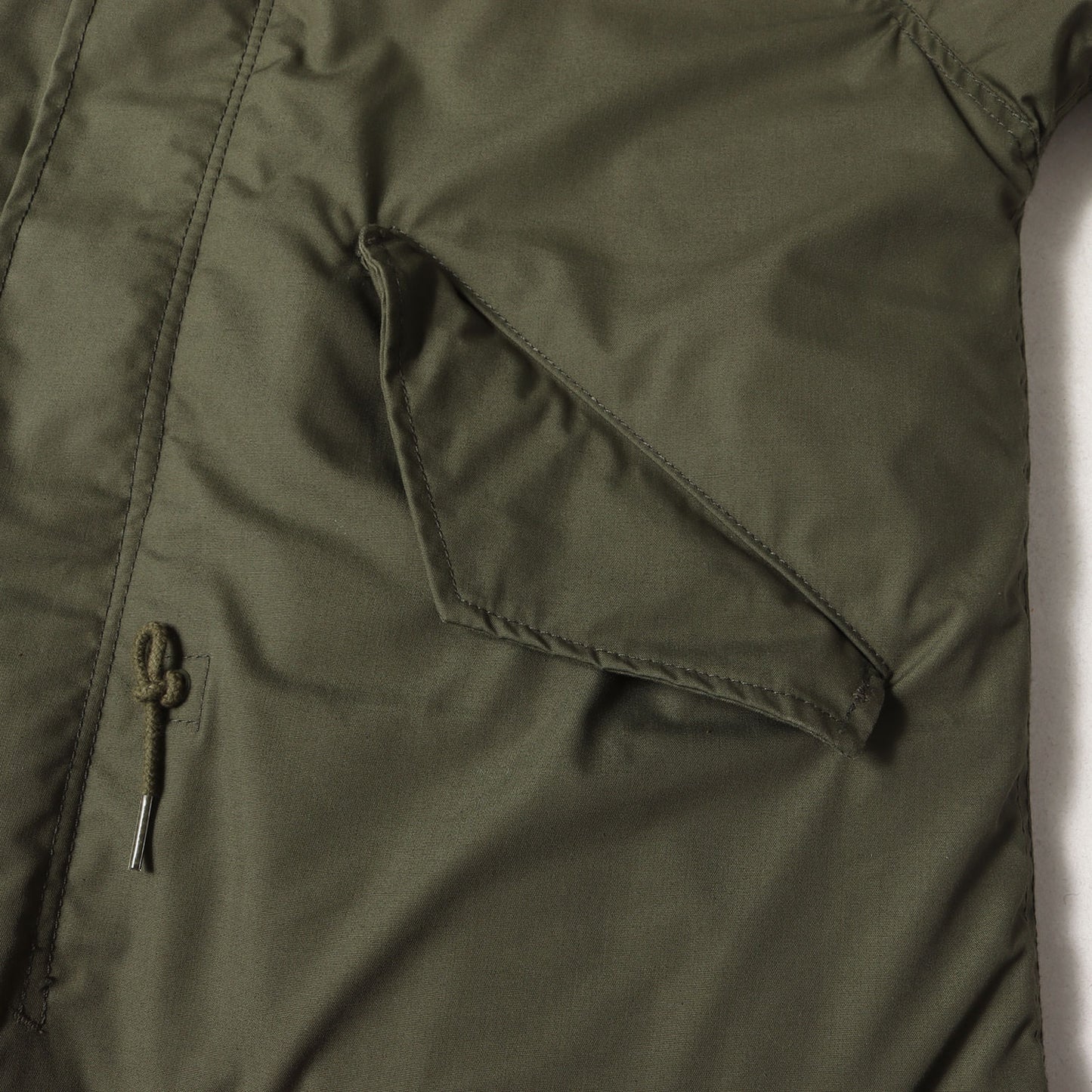 [中田商店オリジナル SESSLER] キルティングライナー付き フィッシュテール モッズコート (M-65 PARKA)