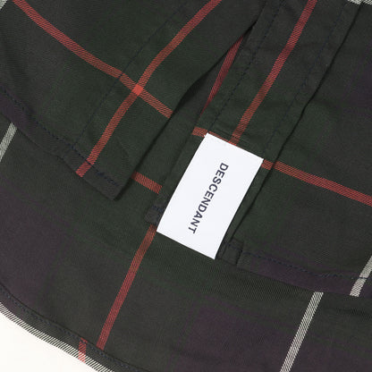 21SS レーヨン チェック ボタンダウン 半袖シャツ(HYANNIS B.D SS SHIRT FULL SIZE)