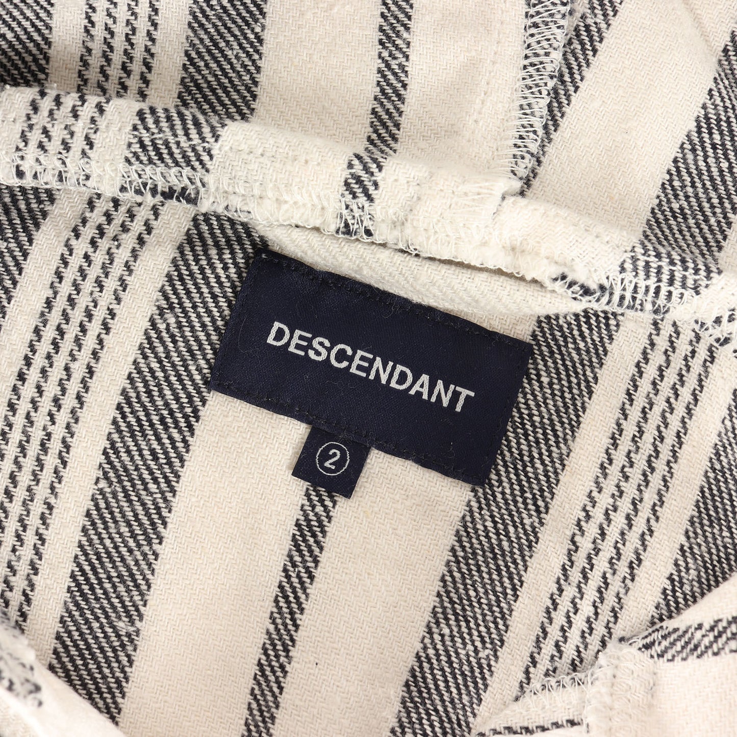 21SS ストライプ ハバシャツ / メキシカンパーカー(BAJA HOODED LS SHIRT)