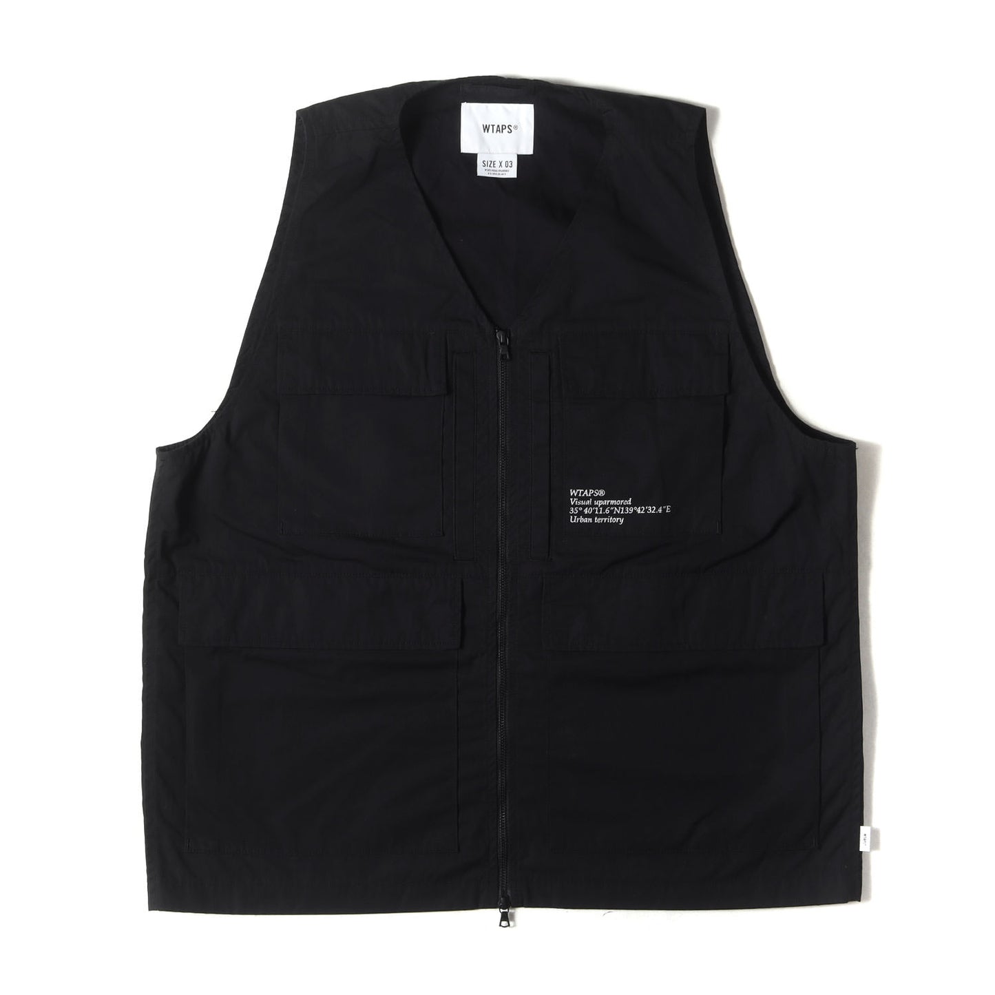 22SS ミリタリー ジップ ベスト(LRRP / VEST / COPO.WEATHER)