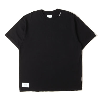23SS wtvuaロゴ刺繍 クルーネック Tシャツ(WTVUA / SS / COTTON)