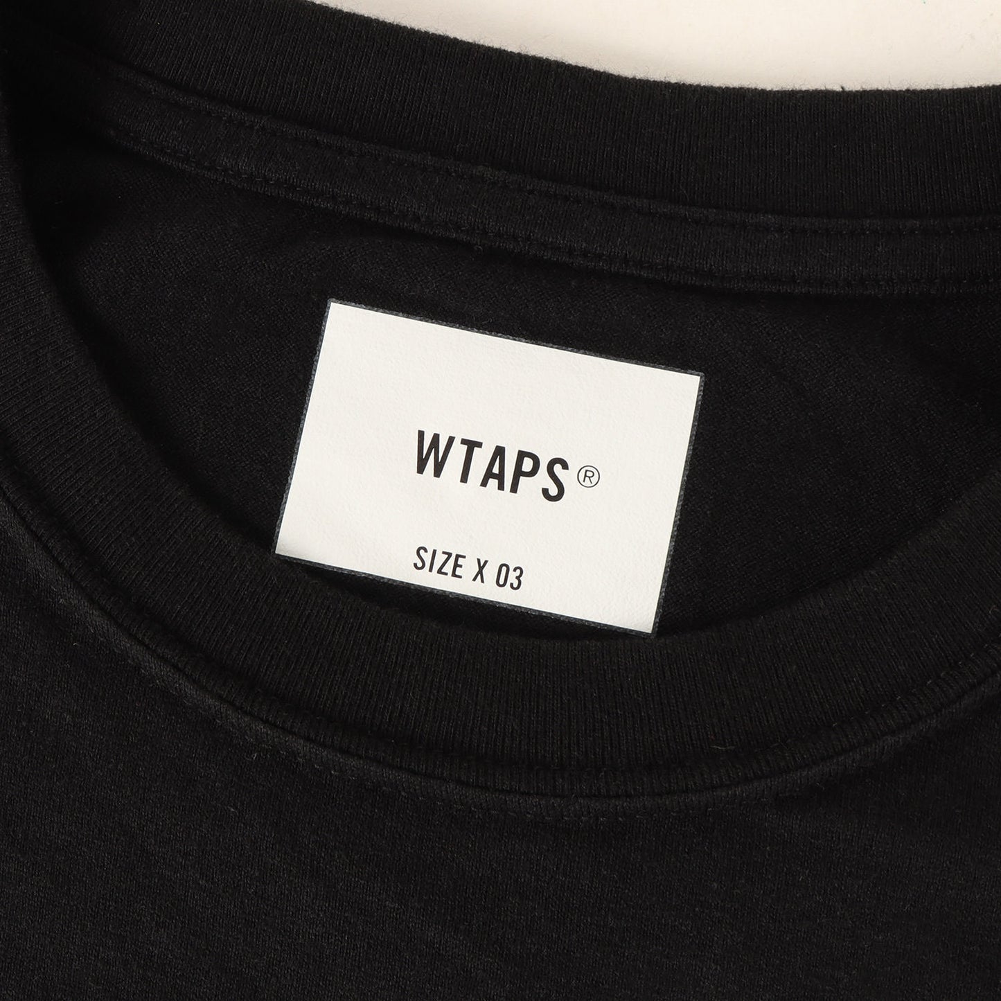 23SS wtvuaロゴ刺繍 クルーネック Tシャツ(WTVUA / SS / COTTON)