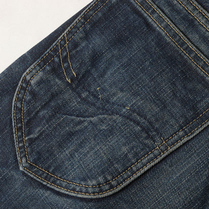 [旧リアルマッコイズ] 00s ×Lee 1950年代 赤タグ復刻 101B デニムパンツ 日本製