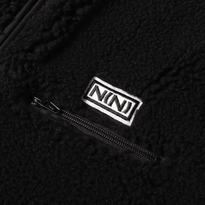 フリースボア フルジップジャケット