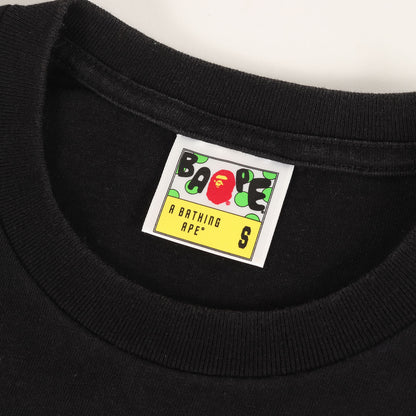 ラインストーン 猿顔 ロングスリーブ Tシャツ