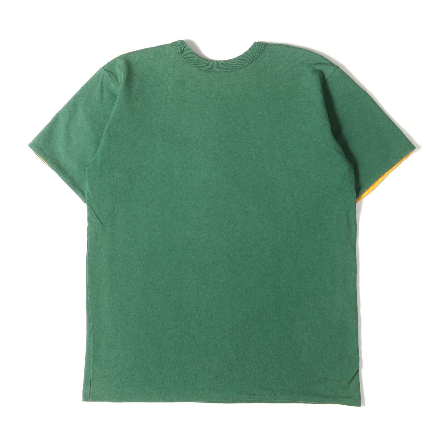 70～80s 3段カレッジプリント ダブルフェイス Tシャツ