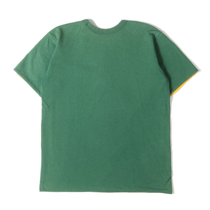 70～80s 3段カレッジプリント ダブルフェイス Tシャツ