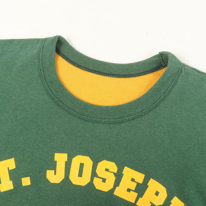 70～80s 3段カレッジプリント ダブルフェイス Tシャツ