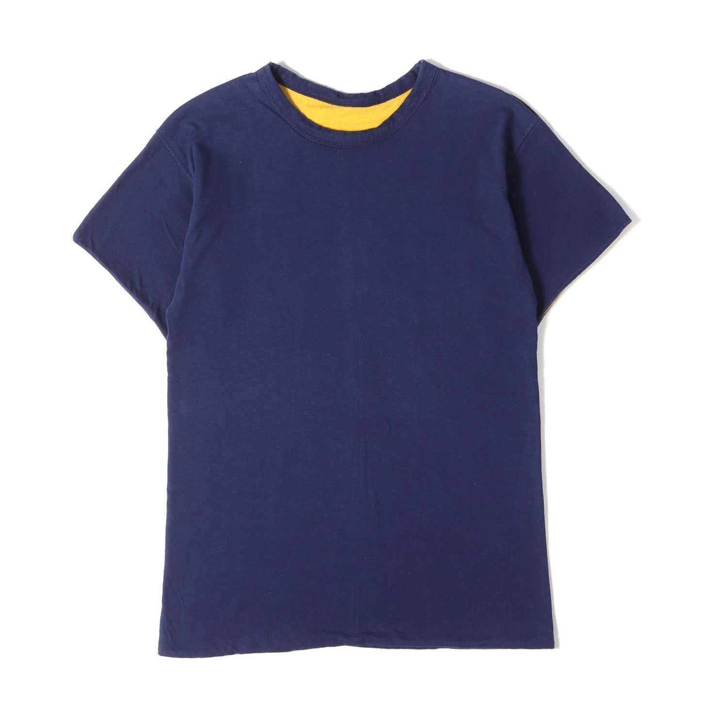 70s バータグ 無地 ダブルフェイス Tシャツ
