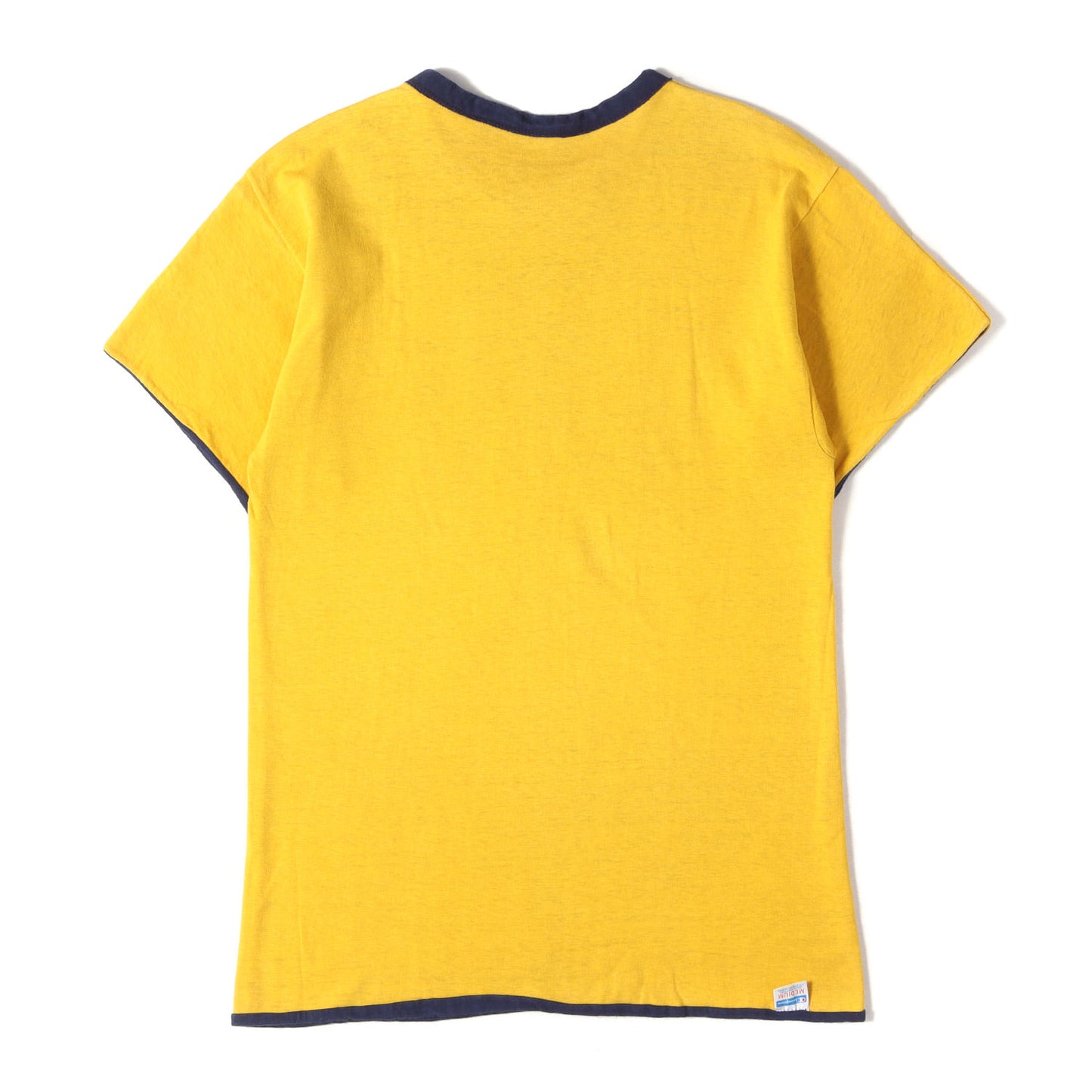 70s バータグ 無地 ダブルフェイス Tシャツ