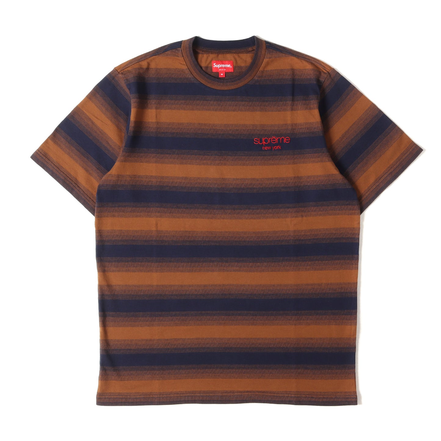 クラシックロゴ グラデーション ボーダー Tシャツ(Gradient Striped S/S Top)