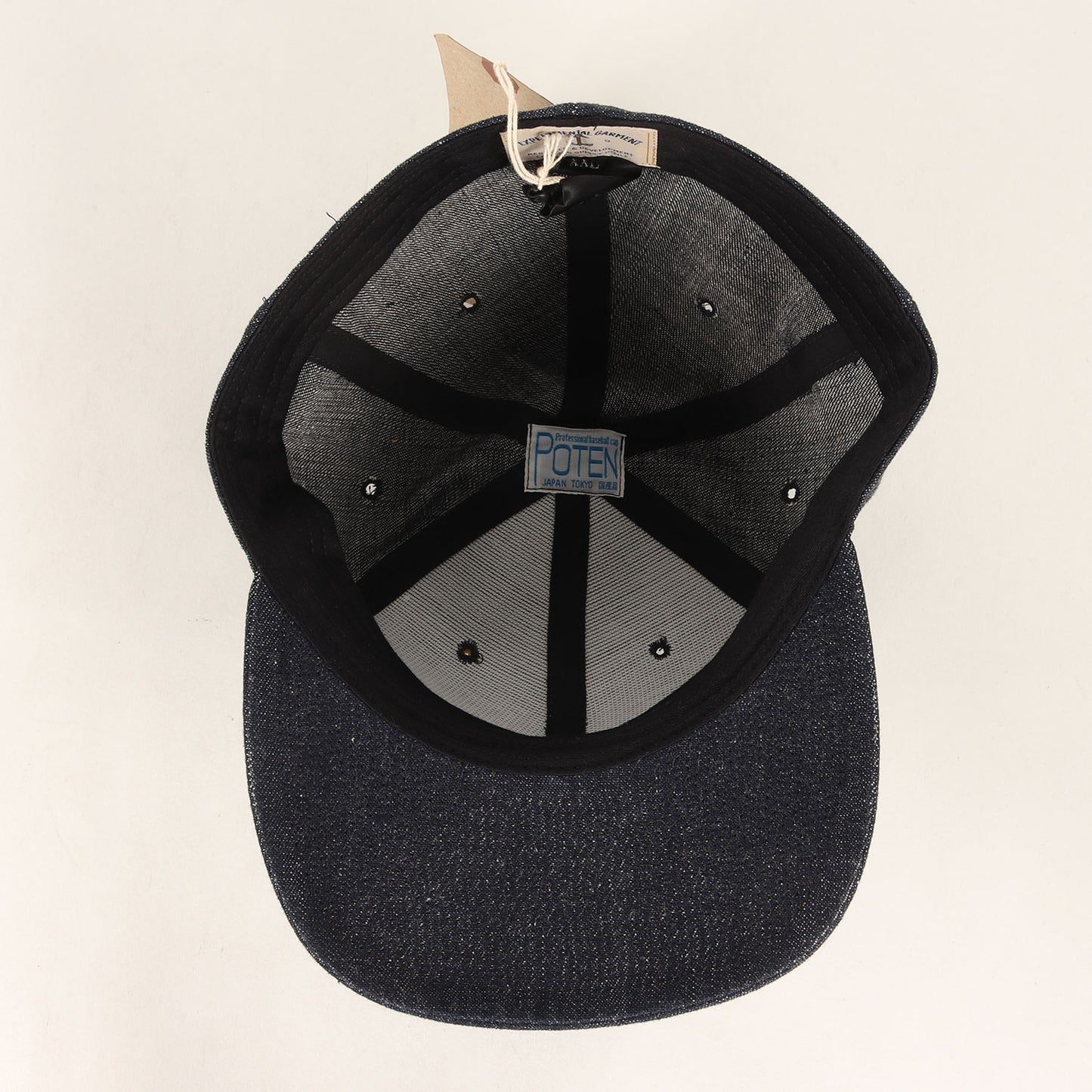 21AW ×POTEN U.S.NAVY デニム ベースボールキャップ