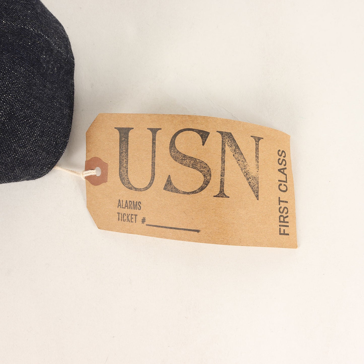 21AW ×POTEN U.S.NAVY デニム ベースボールキャップ