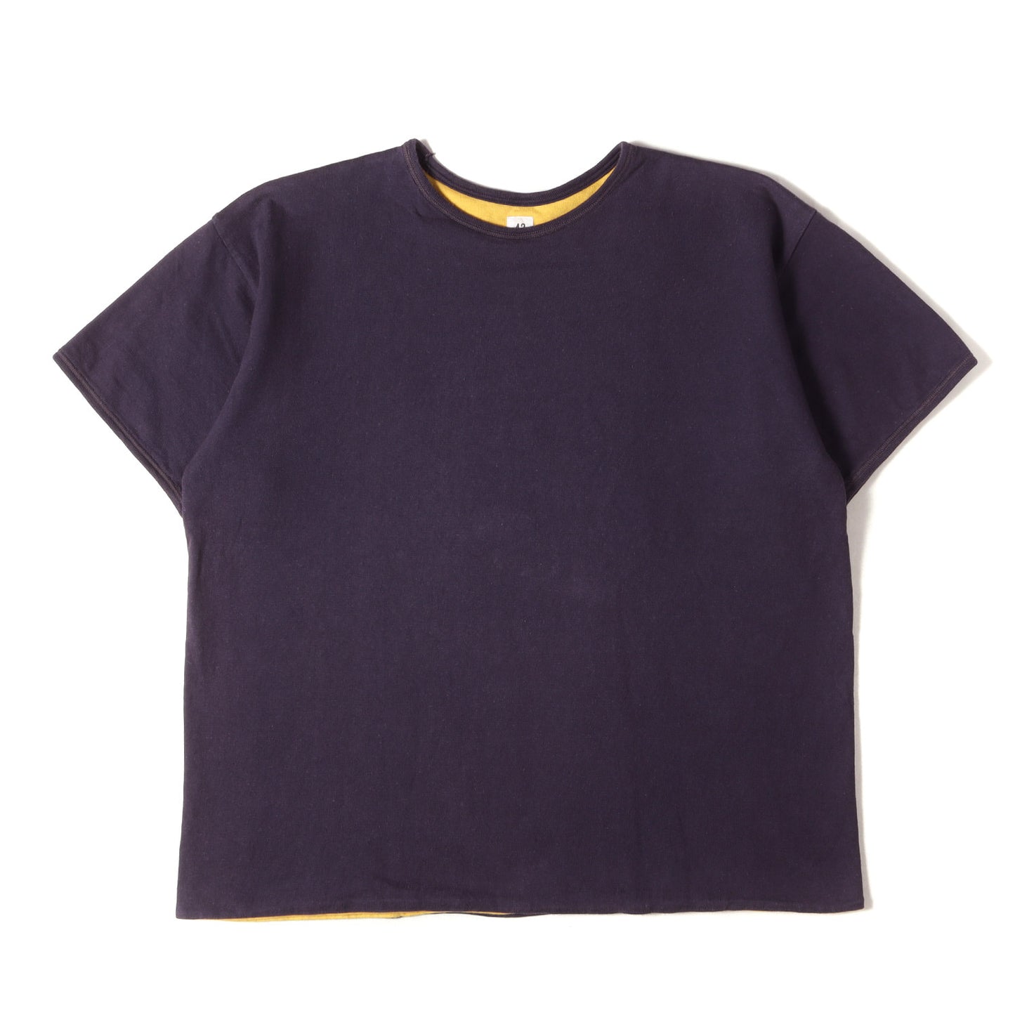 23SS U.S.NAVY 無地 リバーシブル ヘビー Tシャツ
