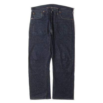 [濃紺 大戦モデル] 23AW S1001XX-1000XX 1946年 革パッチ ボタンフライ デニムパンツ