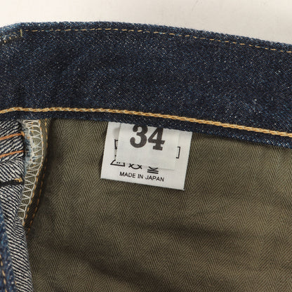 [濃紺 大戦モデル] 23AW S1001XX-1000XX 1946年 革パッチ ボタンフライ デニムパンツ