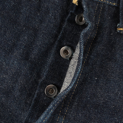[濃紺 大戦モデル] 23AW S1001XX-1000XX 1946年 革パッチ ボタンフライ デニムパンツ