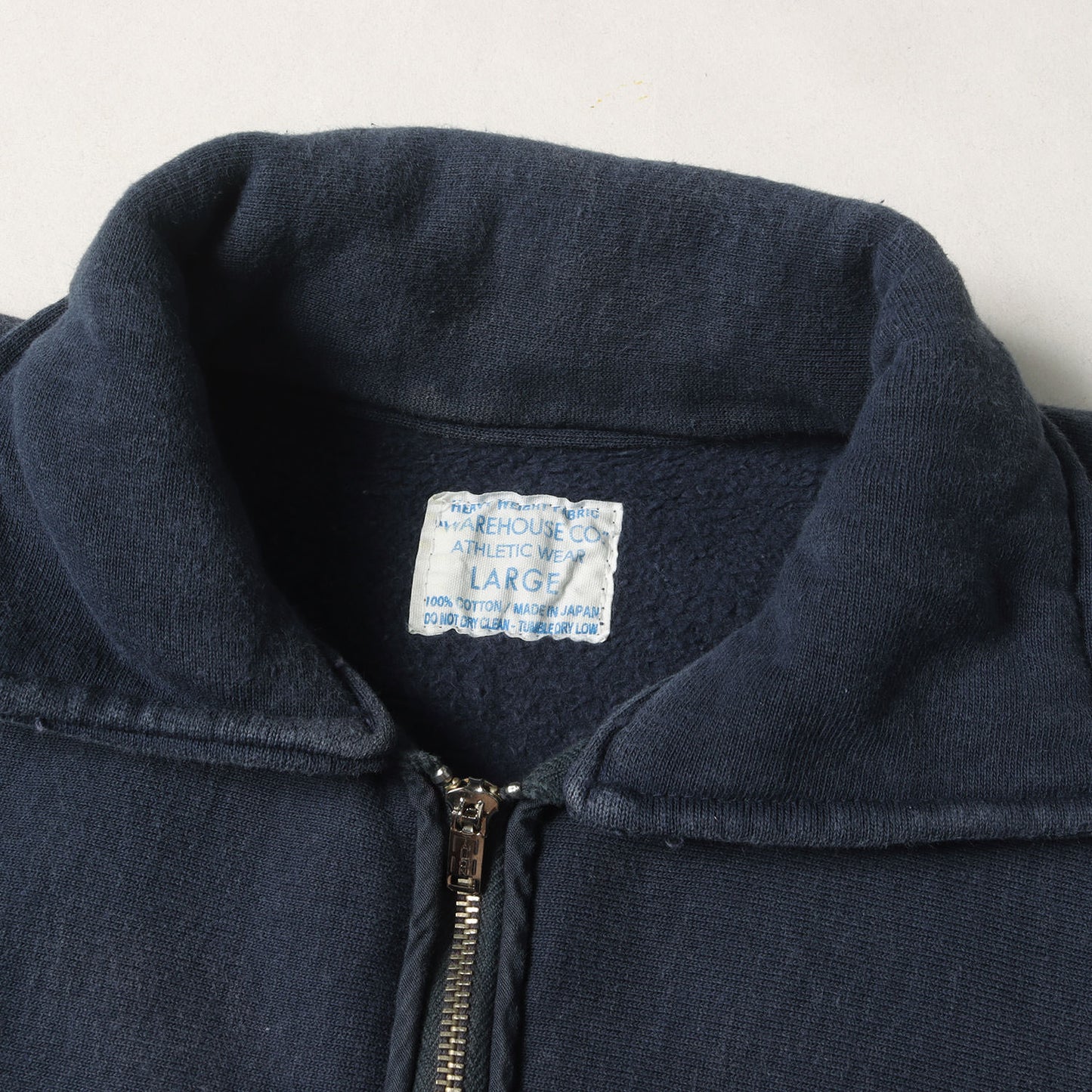 22AW USAFA 襟付き ハーフジップ リバースウィーブ スウェット