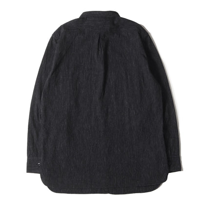 チンスト付き 撚り杢 シャンブレー ワークシャツ (3041 TWISTED HEATHER CHAMBRAY SHIRTS)