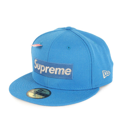 20SS ×NEW ERA ミリオンダラー BOXロゴ ベースボールキャップ($1M Metallic Box Logo New Era)