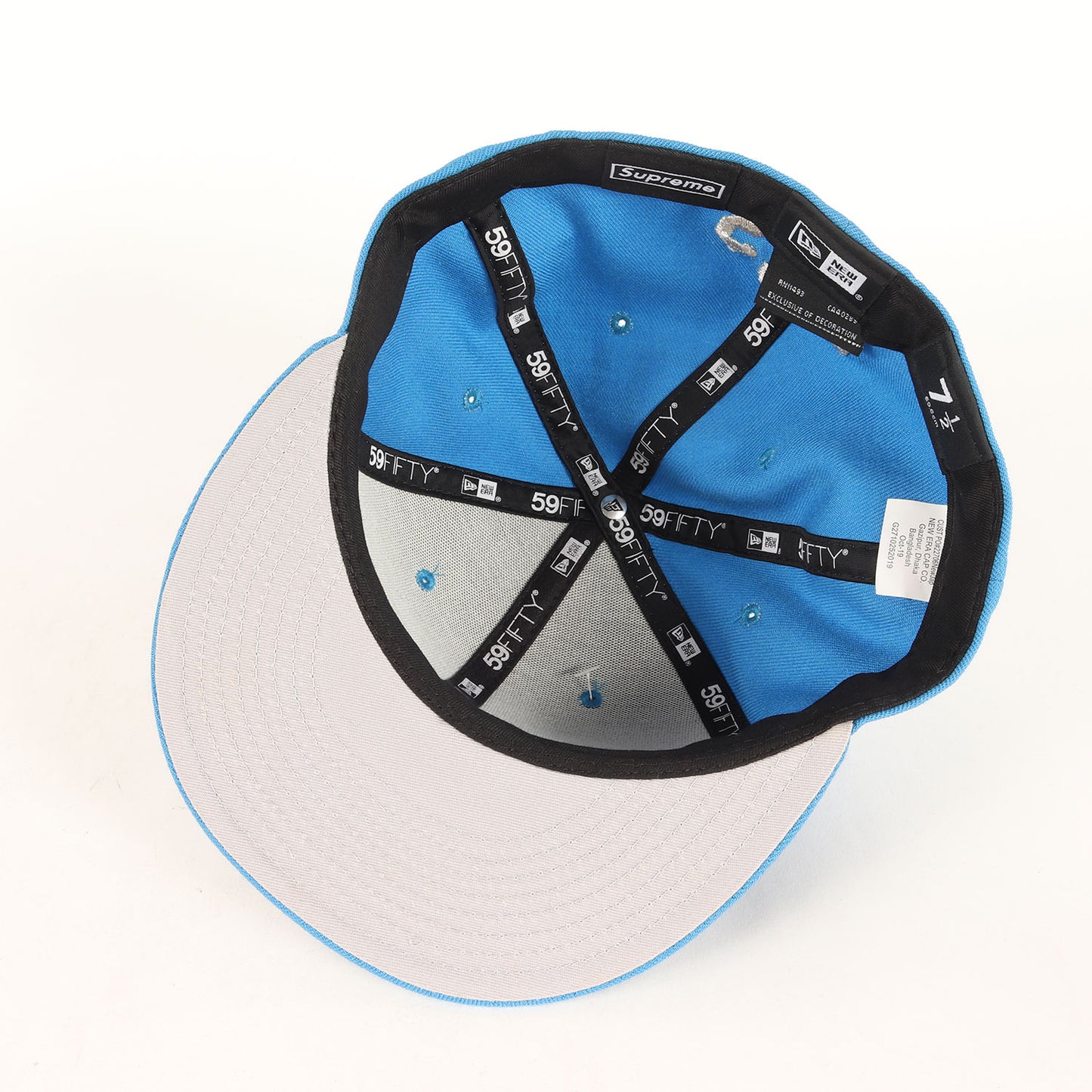 20SS ×NEW ERA ミリオンダラー BOXロゴ ベースボールキャップ($1M Metallic Box Logo New Era)