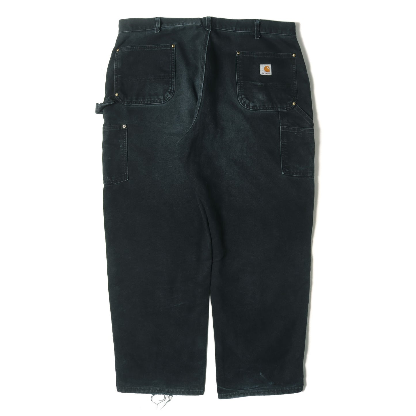 [雰囲気抜群] 00s ダックキャンバス ダブルニー ペインター ワークパンツ USA製