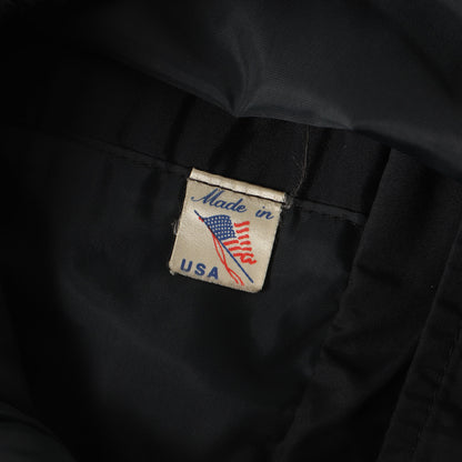 90s カップショルダー ロゴパッチ ナイロン レーシングジャケット USA製