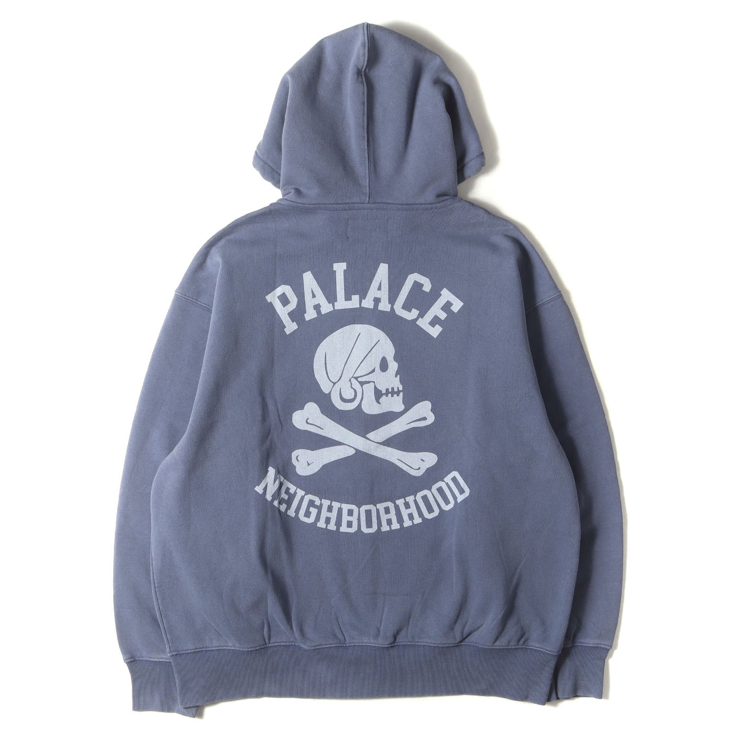 25AW ×NEIGHBORHOOD スカル ジップ スウェットパーカー(Skull Zip Hood)