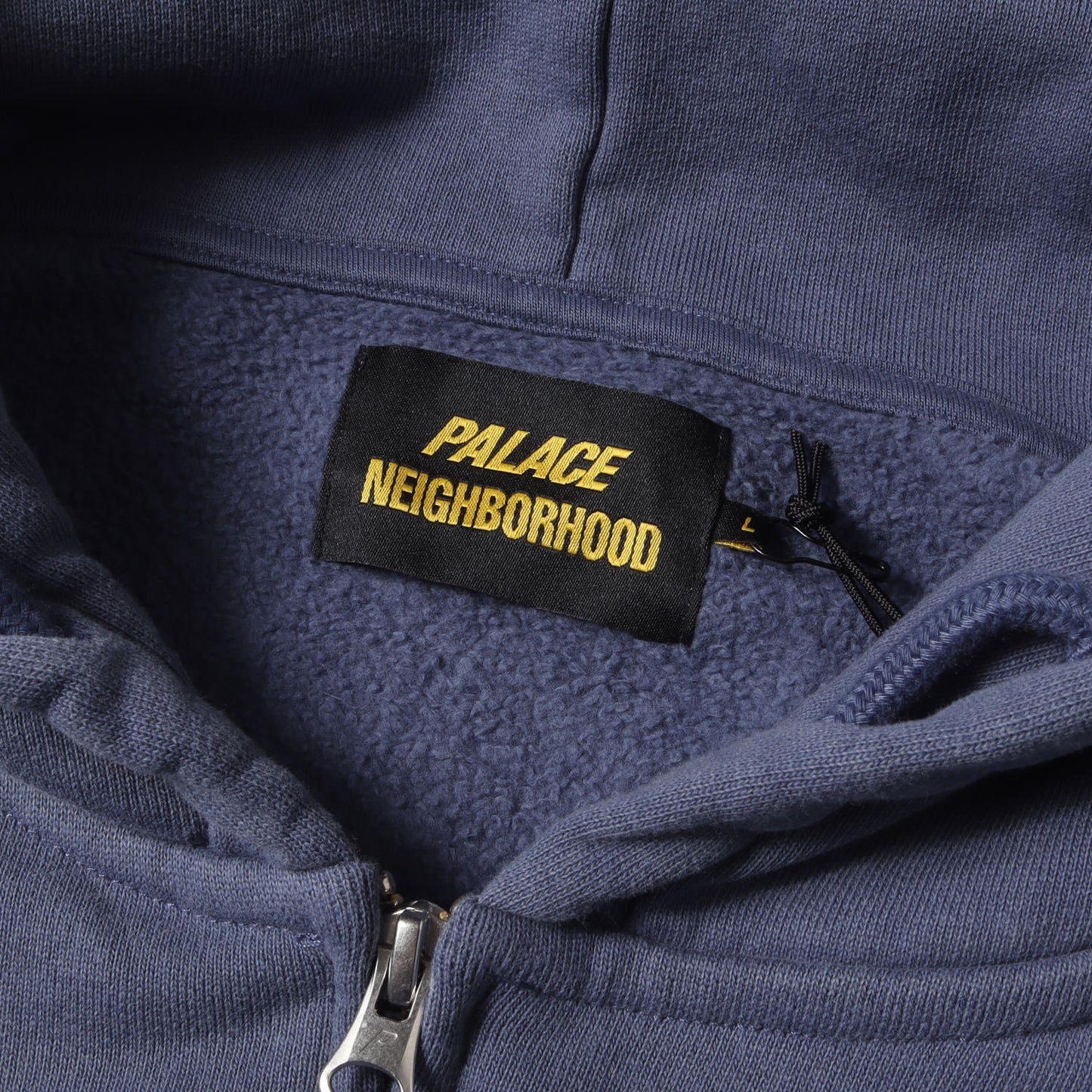 25AW ×NEIGHBORHOOD スカル ジップ スウェットパーカー(Skull Zip Hood)