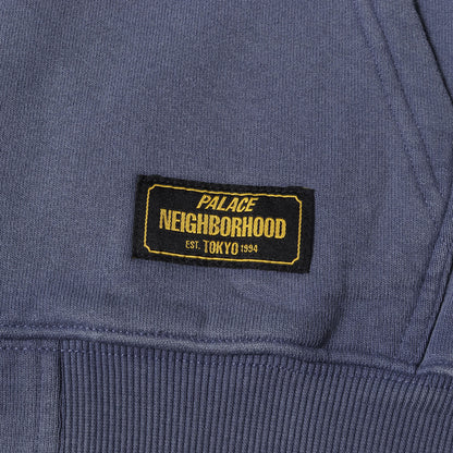 25AW ×NEIGHBORHOOD スカル ジップ スウェットパーカー(Skull Zip Hood)