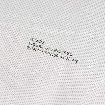 25AW ピンストライプ ノーカラーシャツ(SCOUT 02 / LS / COTTON. BROADCLOTH. TEXTILE)