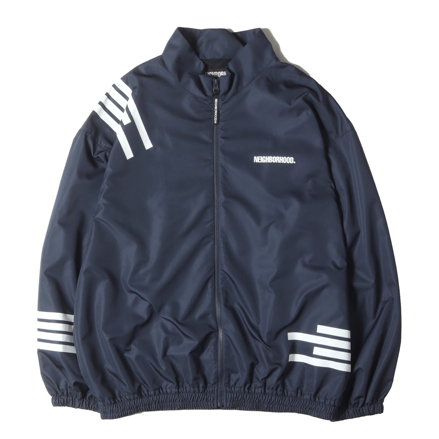 24SS ラインデザイン ポリエステルタフタ トラックジャケット(TRACK JACKET)