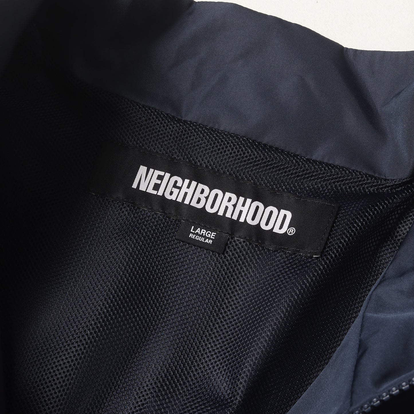 24SS ラインデザイン ポリエステルタフタ トラックジャケット(TRACK JACKET)
